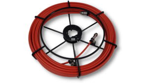Red Cable and Reel